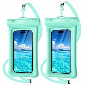 IPX8 Waterproof Phone Pouch 2 Pack-Up to 8.0"Adjustable Neck Lanyard Floating Waterproof Phone Case for iPhone,Phone Dry Bags for Vacation Beach Pool Travel Essentials Green IPX8 Waterproof Phone Pouch 2 Pack-Up to 8.0"Adjustable Neck Lanyard Floating Waterproof Phone Case for iPhone,Phone Dry Bags for Vacation Beach Pool Travel Essentials Green