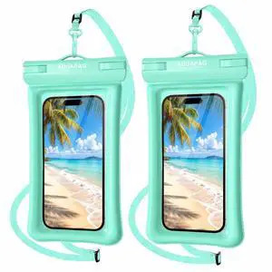 IP68 Waterproof Phone Pouch 2 Pack-Up to 8.0"Adjustable Neck Lanyard Floating Waterproof Phone Case for iPhone,Phone Dry Bags for Vacation Beach Pool Travel Essentials Green IP68 Waterproof Phone Pouch 2 Pack-Up to 8.0"Adjustable Neck Lanyard Floating Waterproof Phone Case for iPhone,Phone Dry Bags for Vacation Beach Pool Travel Essentials Green