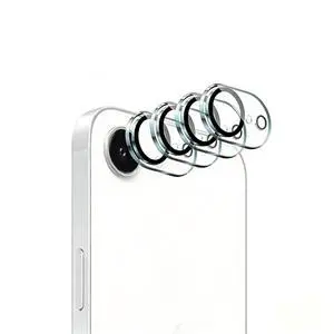 4-Pack Camera Lens Protector for iPhone 17e/16e, 9H Tempered Glass Camera Cover Screen Protector Accessories, HD Clarity, Anti-scratch, Case Friendly, Shockproof Full Protective 4-Pack Camera Lens Protector for iPhone 17e/16e, 9H Tempered Glass Camera Cover Screen Protector Accessories, HD Clarity, Anti-scratch, Case Friendly, Shockproof Full Protective