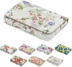 Business Card HolderPU Leather Business Card Case Color Printing Pattern Card Holder WalletPockets Magnetic Credit Card Holders for Men and Women - White Flowers Business Card HolderPU Leather Business Card Case Color Printing Pattern Card Holder WalletPockets Magnetic Credit Card Holders for Men and Women - White Flowers