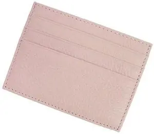 Slim Genuine Leather Card Holder - Ultra-Thin Credit Card Case Lightweight & Compact for Men & Women Gift Business Cards(Genuine Leather-Pink) Slim Genuine Leather Card Holder - Ultra-Thin Credit Card Case Lightweight & Compact for Men & Women Gift Business Cards(Genuine Leather-Pink)