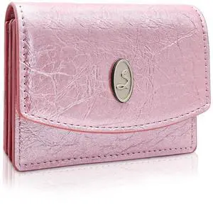 Credit Card Holder for Women, PU Leather Card Holder Wallet Credit Card Organizer, Personalized Credit Card Wallet Credit Card Case with Magnetic Button (pink) Credit Card Holder for Women, PU Leather Card Holder Wallet Credit Card Organizer, Personalized Credit Card Wallet Credit Card Case with Magnetic Button (pink)