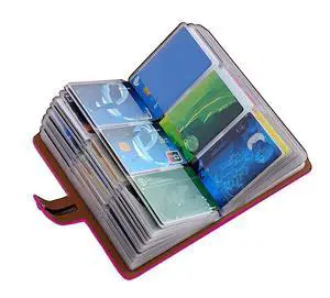 RFID Credit Card Holder book,Leather Business Card Organizer for Women Men 96 Card Slots (Rose pink) RFID Credit Card Holder book,Leather Business Card Organizer for Women Men 96 Card Slots (Rose pink)