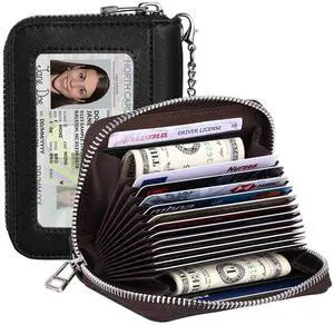 Credit Card Wallet Women,Zipper Business Card Holder for Women,RFID Blocking,KeyChain Wallet,Compact Size for Daily life,Gifts for women mon Credit Card Wallet Women,Zipper Business Card Holder for Women,RFID Blocking,KeyChain Wallet,Compact Size for Daily life,Gifts for women mon