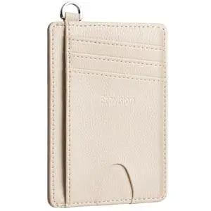 Slim Minimalist Front Pocket Wallet, RFID Blocking Credit Card Holder Wallet with Detachable D-Shackle for Men Women Slim Minimalist Front Pocket Wallet, RFID Blocking Credit Card Holder Wallet with Detachable D-Shackle for Men Women