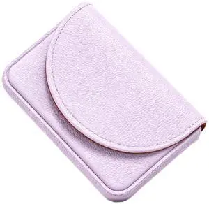 Business Card HolderPU Leather Business Card Case for PursePocket Travel Name Card Case Holder Wallet for Men GiftPortable Magnetic Business Card Carrier Purple Business Card HolderPU Leather Business Card Case for PursePocket Travel Name Card Case Holder Wallet for Men GiftPortable Magnetic Business Card Carrier Purple