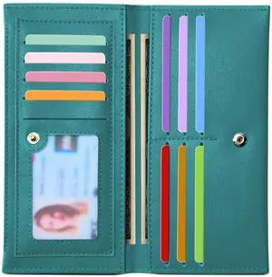 Slim Wallet for Women, RFID Blocking Credit Card Holder Slim Wallet for Women, RFID Blocking Credit Card Holder