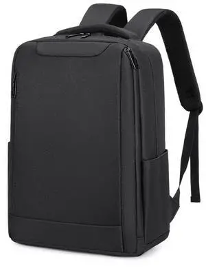 Slim Business Laptop Backpack, Water Resistant Travel Backpack, Durable Computer Bag, Fits 15.6 Inch Laptop, Black. Slim Business Laptop Backpack, Water Resistant Travel Backpack, Durable Computer Bag, Fits 15.6 Inch Laptop, Black.