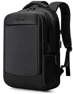 Work Laptop Backpack for Men and Women, Mens Work Backpacks Fit 15.6 Inch Computer, Carry On Business Travel Back pack with USB Charging Port, Water Resistant(Black) Work Laptop Backpack for Men and Women, Mens Work Backpacks Fit 15.6 Inch Computer, Carry On Business Travel Back pack with USB Charging Port, Water Resistant(Black)