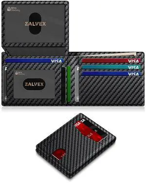 Wallet for Men Slim RFID Blocking Leather Credit Card Holder Wallet for 14 Cards, Bifold Minimalist Thin Wallet with 2 ID Windows & Cash Slot, Front Pockt Carteras Para Hombres, Birthday Gifts for Men Wallet for Men Slim RFID Blocking Leather Credit Card Holder Wallet for 14 Cards, Bifold Minimalist Thin Wallet with 2 ID Windows & Cash Slot, Front Pockt Carteras Para Hombres, Birthday Gifts for Men