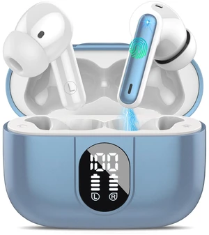 Wireless Earbuds 2024 Bluetooth 5.3 Headphones HiFi Stereo, 40H Playtime in-Ear Earbud, Bluetooth Earbuds with LED Power Display, IP7 Waterproof Wireless Earphones Sport Headset for Android iOS Wireless Earbuds 2024 Bluetooth 5.3 Headphones HiFi Stereo, 40H Playtime in-Ear Earbud, Bluetooth Earbuds with LED Power Display, IP7 Waterproof Wireless Earphones Sport Headset for Android iOS