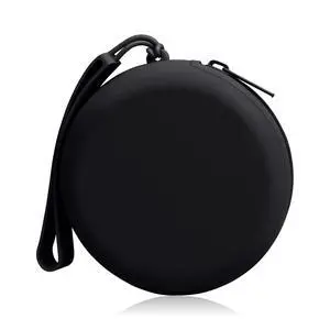 Silicone Bag Suitable for AirPods Charging Case Cover Holder, Headphone Case Tech Pouch Organizer for Accessories with Cable Management, Earbud Case & Coin Purse for Travel, Black Silicone Bag Suitable for AirPods Charging Case Cover Holder, Headphone Case Tech Pouch Organizer for Accessories with Cable Management, Earbud Case & Coin Purse for Travel, Black