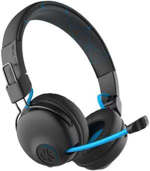 Play Gaming Wireless Headset with Retractable Boom mic, AUX Cord, Console Compatible, Black Play Gaming Wireless Headset with Retractable Boom mic, AUX Cord, Console Compatible, Black
