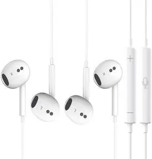 2 Packs Wired Headphones for iPhone 14 Earphones Wired Nosie Reduction Built-in Microphone&Volume Control HeadsetsEarbuds for iPhone 14/13/12/11/XR/XS/X/8/7/6/SE/Pro MaxSupport All iOS SystemWhite 2 Packs Wired Headphones for iPhone 14 Earphones Wired Nosie Reduction Built-in Microphone&Volume Control HeadsetsEarbuds for iPhone 14/13/12/11/XR/XS/X/8/7/6/SE/Pro MaxSupport All iOS SystemWhite