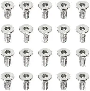 M2 x 5mm Flat Head Socket Cap Screws, 100 Pack 304 Stainless Steel 18-8 Machine Screws Flat Countersunk Bolts Hex Socket Drive Fasteners Grade 6.8 M2 x 5mm Flat Head Socket Cap Screws, 100 Pack 304 Stainless Steel 18-8 Machine Screws Flat Countersunk Bolts Hex Socket Drive Fasteners Grade 6.8