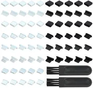 70 Pcs USB Anti Dust Cover Plugs, Silicone Male and Female Cap Port Protector, Anti Dust Cover Protector Plugs Cap for USB A Micro USB Type C Lightning Ports (8 Types with 2 Brushes) 70 Pcs USB Anti Dust Cover Plugs, Silicone Male and Female Cap Port Protector, Anti Dust Cover Protector Plugs Cap for USB A Micro USB Type C Lightning Ports (8 Types with 2 Brushes)