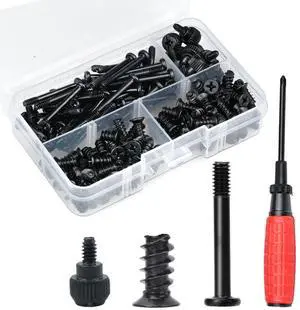 Black 160Pcs Carbon Steel Computer Screws,PC Screws Black 160Pcs Carbon Steel Computer Screws,PC Screws