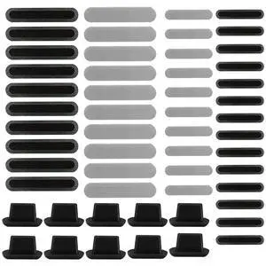 44 Pack Speaker Dustproof Stickers Protector with 10 Pcs Silicone Anti Dust Plugs Caps, Mesh Speaker Anti Dust Adhesive Cover Compatible with iPhone 16 15 14 13 12 Pro, 2 Sizes, 2 Colors 44 Pack Speaker Dustproof Stickers Protector with 10 Pcs Silicone Anti Dust Plugs Caps, Mesh Speaker Anti Dust Adhesive Cover Compatible with iPhone 16 15 14 13 12 Pro, 2 Sizes, 2 Colors