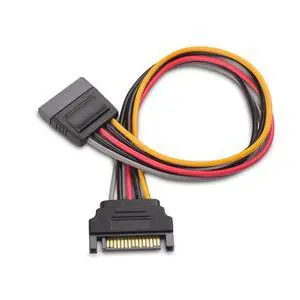 3-Pack 15-Pin SATA Power Extension Cable, 8 Inch SATA Male to Female Extension for HDD, SSD, Optical Drive, SATA Power Extender for PC PSU 3-Pack 15-Pin SATA Power Extension Cable, 8 Inch SATA Male to Female Extension for HDD, SSD, Optical Drive, SATA Power Extender for PC PSU