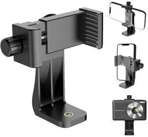 Cell Phone Tripod Mount Holder, Smartphone Tripod Cell Phone Holder Mount Adapter Clip, Digtal Camera Bracket Selfie Lens Monopod Adjustable Ring Light for Camcorder,Compatible for Most Cellphones Cell Phone Tripod Mount Holder, Smartphone Tripod Cell Phone Holder Mount Adapter Clip, Digtal Camera Bracket Selfie Lens Monopod Adjustable Ring Light for Camcorder,Compatible for Most Cellphones