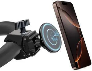 Magnetic Phone Holder Mount - N52 Strong Magnet, for Treadmill, Stroller, Spin bike, Golf Cart, Gym (Compatible with Peloton), Shopping Cart - MagSafe Compatible for MagSaf e iPhone 12-17 Series Magnetic Phone Holder Mount - N52 Strong Magnet, for Treadmill, Stroller, Spin bike, Golf Cart, Gym (Compatible with Peloton), Shopping Cart - MagSafe Compatible for MagSaf e iPhone 12-17 Series