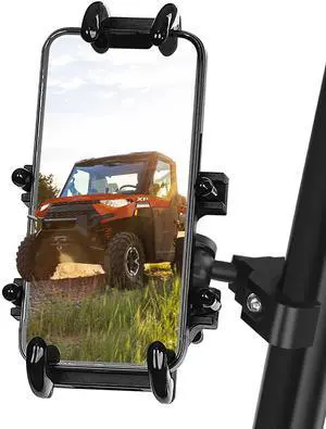 UTV Phone Mount Compatible with Polaris Ranger General Defender UTV Phone Mount Compatible with Polaris Ranger General Defender