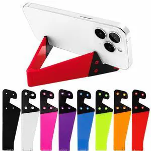 8 PCS Universal Pocket-Sized Colorful Portable Foldable V Model Mobile Phone Holder, Desktop Stand Mount Holder Cradle Compatible with iPads,Tablets,E-Readers,Cellphones, Kindles, Pack of 8 8 PCS Universal Pocket-Sized Colorful Portable Foldable V Model Mobile Phone Holder, Desktop Stand Mount Holder Cradle Compatible with iPads,Tablets,E-Readers,Cellphones, Kindles, Pack of 8