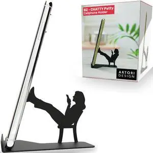 Cell Phone Stand for Desk - Smartphone Stand for Office or Home - Cute Phone Stand for Recording Watching Videos Gaming or Video Calls - Unique Phone Holder for Tablets and Cellphones Cell Phone Stand for Desk - Smartphone Stand for Office or Home - Cute Phone Stand for Recording Watching Videos Gaming or Video Calls - Unique Phone Holder for Tablets and Cellphones