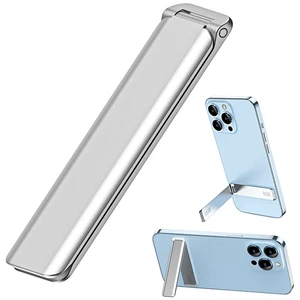 Aluminum Phone Kickstand, Adjustable Phone Stand for Desk | Cell Phone Kickstand with Adjustable Vertical and Horizontal Viewing Angles.Compatible with Most Smartphones-Silver Aluminum Phone Kickstand, Adjustable Phone Stand for Desk | Cell Phone Kickstand with Adjustable Vertical and Horizontal Viewing Angles.Compatible with Most Smartphones-Silver