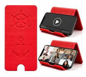 Silicone Phone Stand - Foldable Aluminum Phone Holder, Folded into Any Shape, Portable Rollable Multi-Angle Stand, Anti-Slip Desktop Stand for All Mobile Phones Tablet Laptop (Hot Pink) Silicone Phone Stand - Foldable Aluminum Phone Holder, Folded into Any Shape, Portable Rollable Multi-Angle Stand, Anti-Slip Desktop Stand for All Mobile Phones Tablet Laptop (Hot Pink)