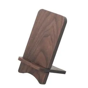 Solid Wood Phone Stand, Desktop Wooden Phone Stand, Simple Phone Holder, Compatible with All Phones (Walnut Wood) Solid Wood Phone Stand, Desktop Wooden Phone Stand, Simple Phone Holder, Compatible with All Phones (Walnut Wood)