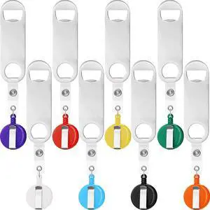16 Pcs Retractable Bottle Opener Flat Beer Opener with Belt Clip for Bartenders Bottle Opener for Waiter Can Wine Bar Restaurant Kitchen Party 16 Pcs Retractable Bottle Opener Flat Beer Opener with Belt Clip for Bartenders Bottle Opener for Waiter Can Wine Bar Restaurant Kitchen Party
