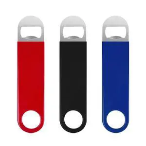 3 Pack Bottle Openers,Beer Bottle Openers, Speed Openers, Stainless Steel Flat Bottle Opener with Exquisite Packaging, for Kitchen, Bar or Restaurant 7 inches Red, Black, Blue 3 Pack Bottle Openers,Beer Bottle Openers, Speed Openers, Stainless Steel Flat Bottle Opener with Exquisite Packaging, for Kitchen, Bar or Restaurant 7 inches Red, Black, Blue