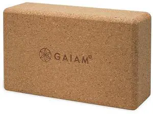 Natural Cork Yoga Block, Non-Slip Brick for Pilates & Balance Natural Cork Yoga Block, Non-Slip Brick for Pilates & Balance