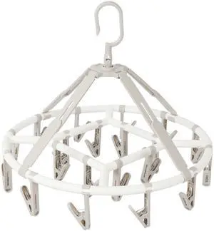 Clothes Drying Racks Foldable Clip Hangers with 20 Drying Clips Clothes Drying Racks Foldable Clip Hangers with 20 Drying Clips
