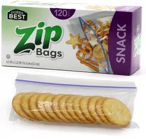 Snack Zip Bags - 120 Count | Resealable, Leak-Proof & Freezer Safe Reusable Bags for Snacks, Fruits, Veggies, Lunch & Small Sandwiches | BPA-Free, Durable Zip Seal | Snack Zip Bags - 120 Count | Resealable, Leak-Proof & Freezer Safe Reusable Bags for Snacks, Fruits, Veggies, Lunch & Small Sandwiches | BPA-Free, Durable Zip Seal |
