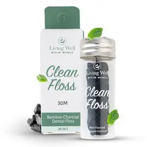 Bamboo Charcoal Mint Dental Floss Bamboo Charcoal Mint Dental Floss