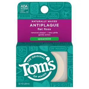 Floss Flat-Anti Plaque Spearmint 32 yd String Floss Flat-Anti Plaque Spearmint 32 yd String