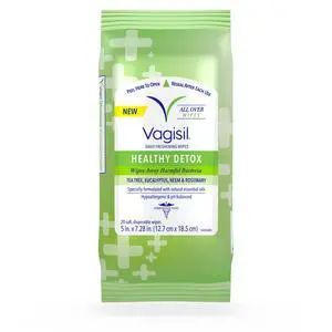 Wipes for All Over Cleaning, Health Detox, Formulated with Essential Oils, 20 Wipes in a Re-Sealable Pouch (Pack of 1) Wipes for All Over Cleaning, Health Detox, Formulated with Essential Oils, 20 Wipes in a Re-Sealable Pouch (Pack of 1)