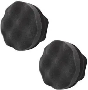 2 PCS Tire Shine Applicator Pad, Wave Pattern Car Detailing Cleaning Supplies with Hex-Grip Handle, Reusable Tire Dressing Applicator Sponge Detailing Foam Pad for Vehicles (Large) 2 PCS Tire Shine Applicator Pad, Wave Pattern Car Detailing Cleaning Supplies with Hex-Grip Handle, Reusable Tire Dressing Applicator Sponge Detailing Foam Pad for Vehicles (Large)