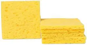 6pcs Soldering Iron Cleaning Sponge 6x6cm Square Sponge High Temperature Sponge Welding Platform Sponge Welding Clean Pads 6pcs Soldering Iron Cleaning Sponge 6x6cm Square Sponge High Temperature Sponge Welding Platform Sponge Welding Clean Pads