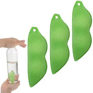 3Pcs Bean Shaped Sponges for Internal Bottle Cleaning 3Pcs Bean Shaped Sponges for Internal Bottle Cleaning