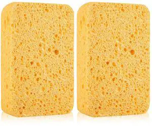 2pcs Car Sponges, Super Absorbent Large Cleaning Sponges, Non-Scratch Sponge for Home/Kitchen/Boat Bail & Car Washing (Small 3.94×2.76inch) 2pcs Car Sponges, Super Absorbent Large Cleaning Sponges, Non-Scratch Sponge for Home/Kitchen/Boat Bail & Car Washing (Small 3.94×2.76inch)