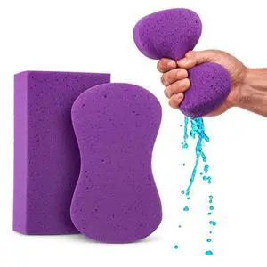 for Cleaning - Purple 2 Pack, Large Sponges for Car Washing, Tile & Grout, All Purpose Cleaning for Cleaning - Purple 2 Pack, Large Sponges for Car Washing, Tile & Grout, All Purpose Cleaning