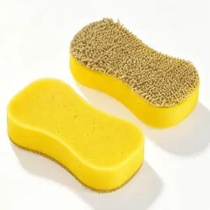 Car Wash Sponge 2 Pack - Large Plush Scratch-Free Cleaning Sponges, High Foam Long-Hair Microfiber Wash Sponge for Cars Trucks SUVs & Household Use Car Wash Sponge 2 Pack - Large Plush Scratch-Free Cleaning Sponges, High Foam Long-Hair Microfiber Wash Sponge for Cars Trucks SUVs & Household Use