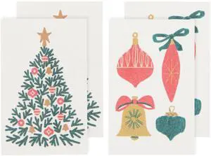 Festive Fir Christmas Pop Up Sponges Set of 4 Assorted - Reusable Holiday Cleaning Essentials Festive Fir Christmas Pop Up Sponges Set of 4 Assorted - Reusable Holiday Cleaning Essentials
