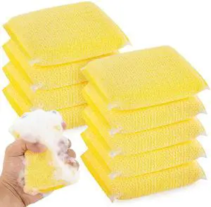 Sponges Kitchen Scrubbing Pad - 9PCS All-Purpose Non Scratch Scrubbing Sponges, Scouring Pads for Washing Kitchen Stove, Dish, Bowl, Pot, Sink, Bathtub, Reusable Cleaning Pad Dish Sponge Sponges Kitchen Scrubbing Pad - 9PCS All-Purpose Non Scratch Scrubbing Sponges, Scouring Pads for Washing Kitchen Stove, Dish, Bowl, Pot, Sink, Bathtub, Reusable Cleaning Pad Dish Sponge