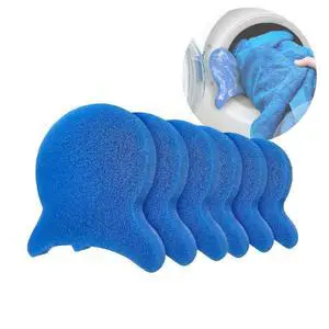 6 Pack Reusable Washing Machine Lint Remover Sponge, Lightweight Laundry Pet Hair Catcher Sponge, Easy to Use Lint & Fluff Cleaner for Clothes, Efficient Hair Absorber for All Washer Types 6 Pack Reusable Washing Machine Lint Remover Sponge, Lightweight Laundry Pet Hair Catcher Sponge, Easy to Use Lint & Fluff Cleaner for Clothes, Efficient Hair Absorber for All Washer Types