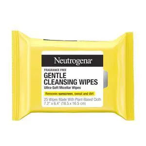 Gentle Facial Cleansing Wipes, Ultra-Soft Micellar Cleansing Wipes for Effortless Cleansing Made Gentle, Fragrance Free Face Wipes for Sensitive Skin, Hypoallergenic, 25 ct Gentle Facial Cleansing Wipes, Ultra-Soft Micellar Cleansing Wipes for Effortless Cleansing Made Gentle, Fragrance Free Face Wipes for Sensitive Skin, Hypoallergenic, 25 ct