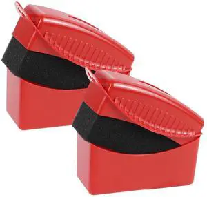 2PCS Tire Dressing Applicator, Car Tire Applicator Dressing Shine Sponge, Reusable Tire Dressing Applicator Pads with Lid, Wheel Applicator Foam for Car Detailing Cleaning (Red) 2PCS Tire Dressing Applicator, Car Tire Applicator Dressing Shine Sponge, Reusable Tire Dressing Applicator Pads with Lid, Wheel Applicator Foam for Car Detailing Cleaning (Red)